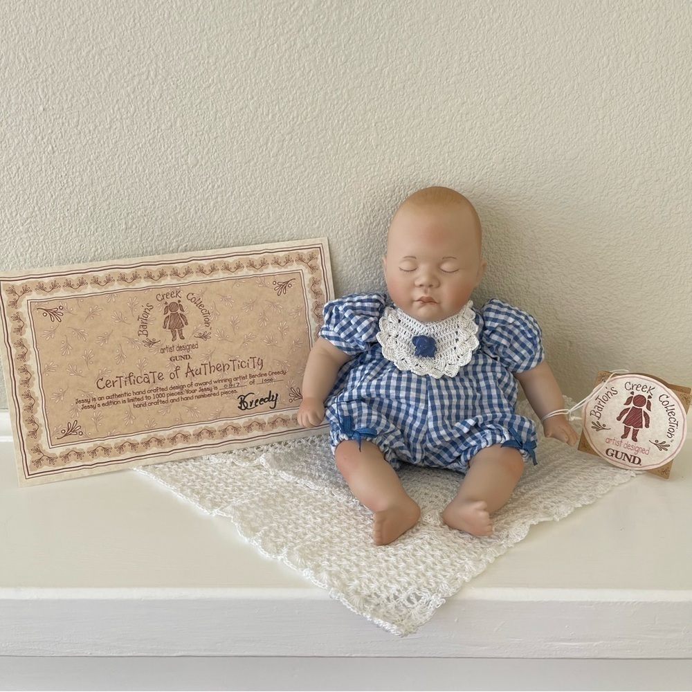Berdine Creedy Porcelain Baby Doll Barton Creek